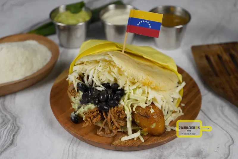 Pabellon Arepa Arepa Mania Venezuelan Cuisine