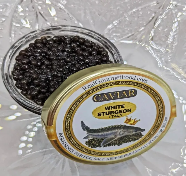 Alverta American White Sturgeon Caviar Caviar Russe