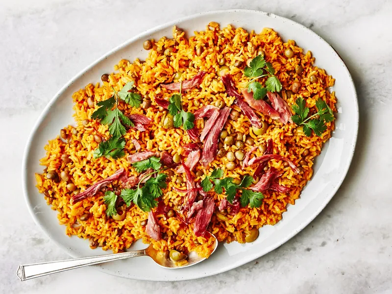 Arroz con Gandules Puerto Rico