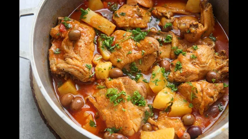 Pollo Guisado La Cocina Boricua