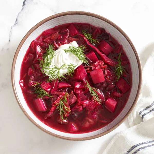 Borsch (Beet Soup) Varenyk House