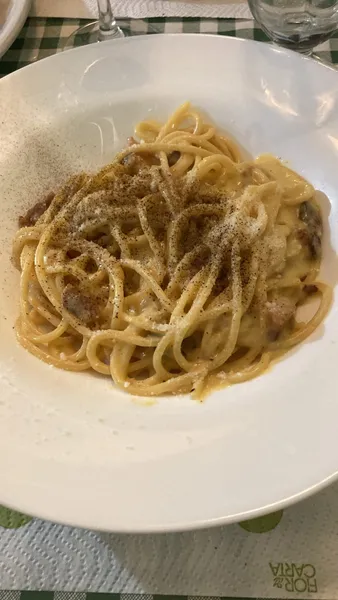 Spaghetti Carbonara Monte's Trattoria