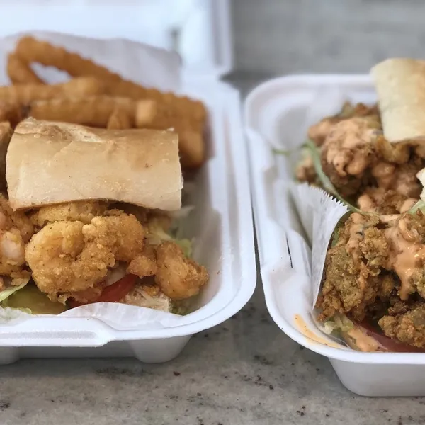 Shrimp Po' Boy The Chippery NYC