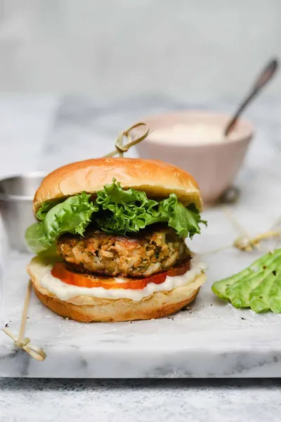 Crab Cake Sandwich The Chippery NYC