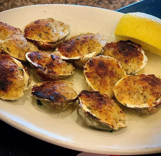 Baked Clams Oreganata Randazzo's Clam Bar