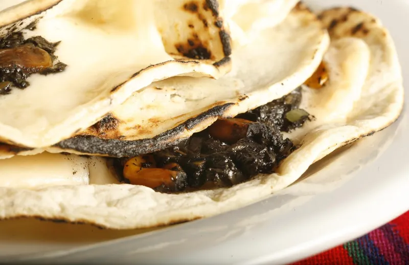 Quesadilla de Huitlacoche Ponche Taqueria