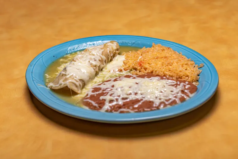 Enchiladas de Mole Ponche Taqueria