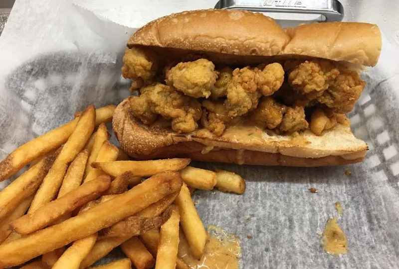 Shrimp Po' Boy Terrace Fish & Chips