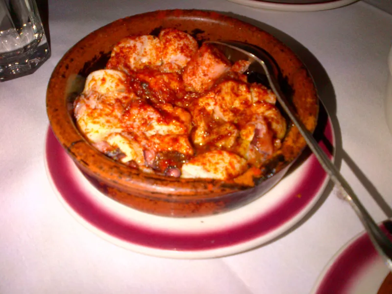 Pulpo a la Gallega Café Riazor