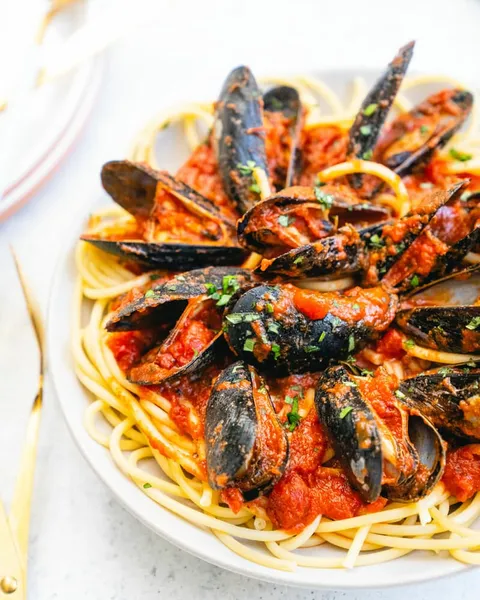 Mussels Marinara Mussels & More