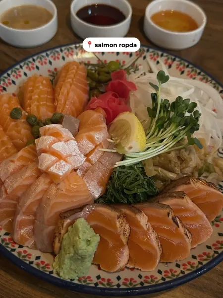 Salmon Sashimi Sushi Spot - Sashimi Express