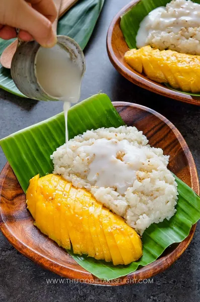 Sticky Rice + Mango Sticky Rice