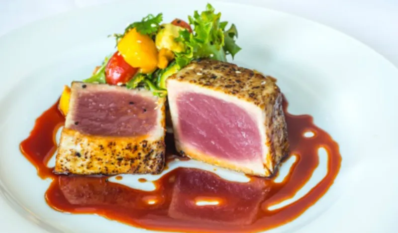 Sesame Crusted Ahi Tuna Ocean Prime