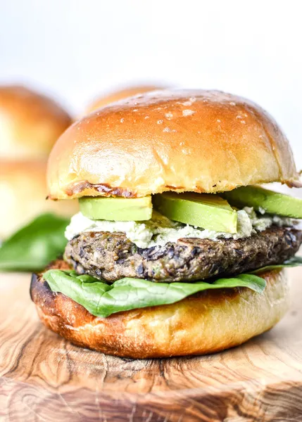 Spicy Black Bean Burger GREEN BLEND