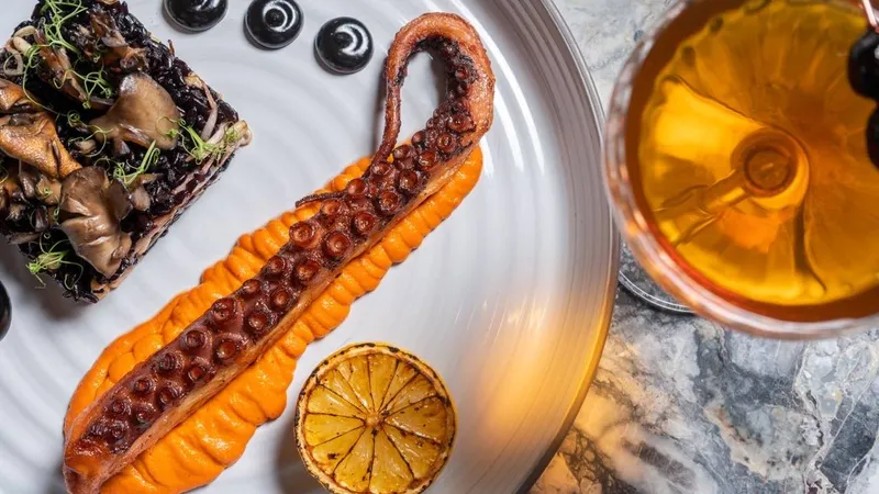 Grilled Octopus Mollusca NYC