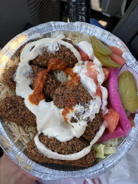 Falafel Over Rice King of Falafel & Shawarma