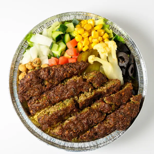 Lamb Gyro Over Rice King of Falafel & Shawarma