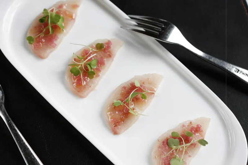 Yellowtail Crudo Scarpetta