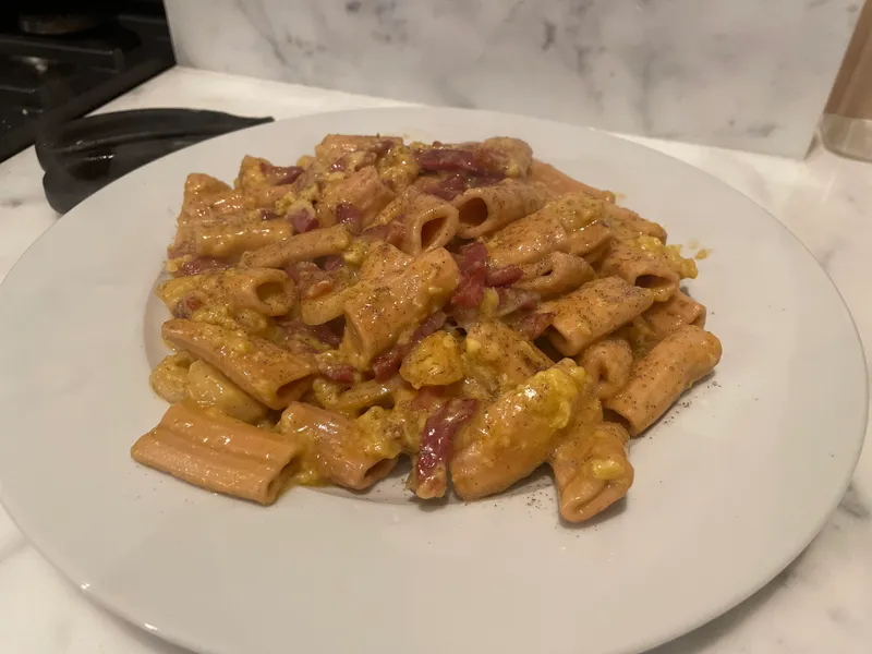 Rigatoni Alla Carbonara Etcetera Etcetera