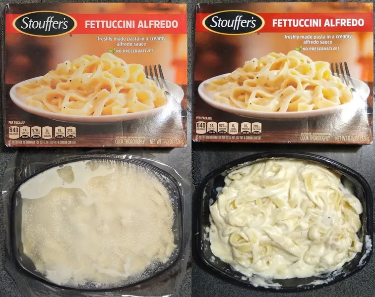 Fettuccine Alfredo Tom's