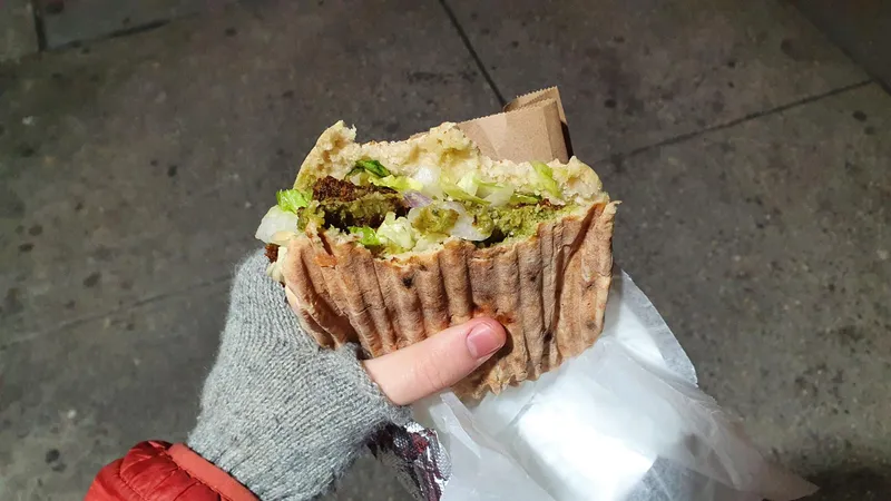 Falafel Sandwich NYC Falafel Co