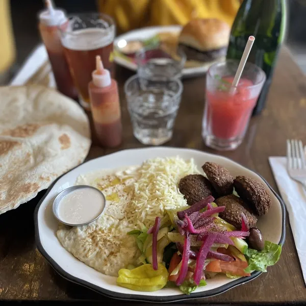 Baba Ganoush Plate NYC Falafel Co