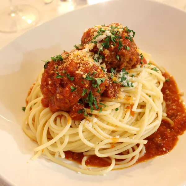 Spaghetti and Meatballs Joanne Trattoria