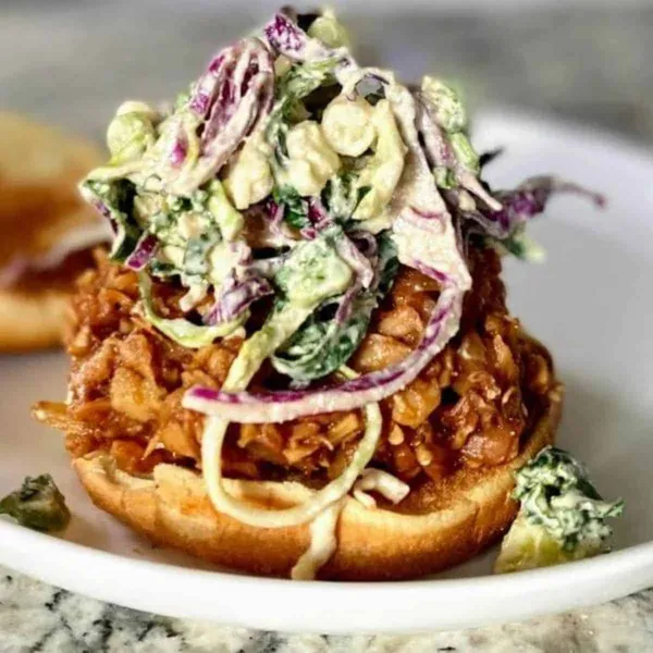 BBQ Pulled Jackfruit Strong Hearts Buffalo