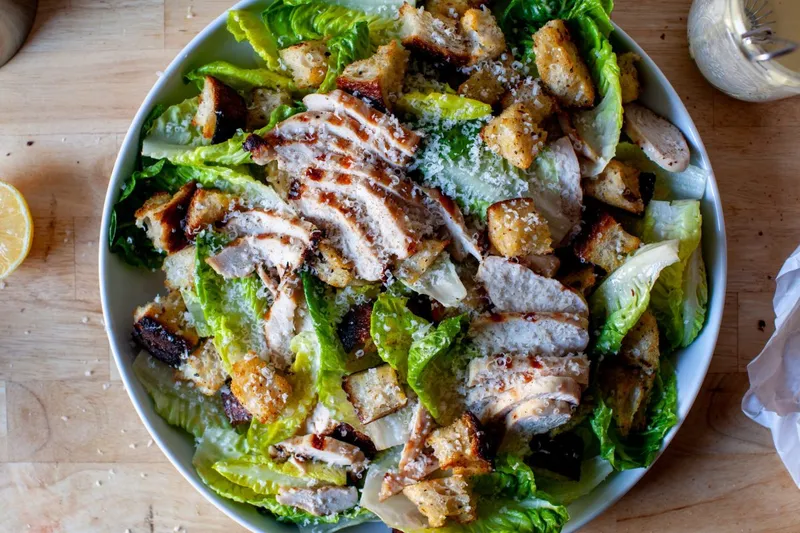 Grilled Chicken Caesar Salad Phat Catz Restaurant & Bar