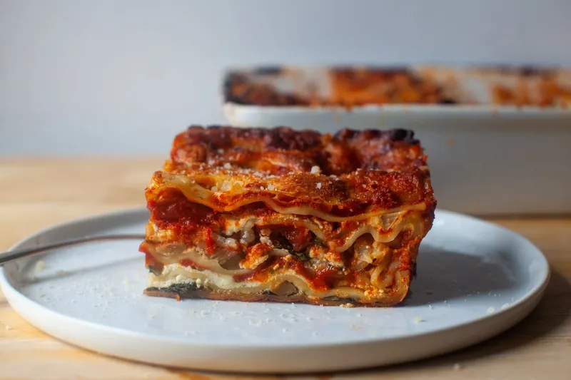 Vegetable Lasagna Lake Effect