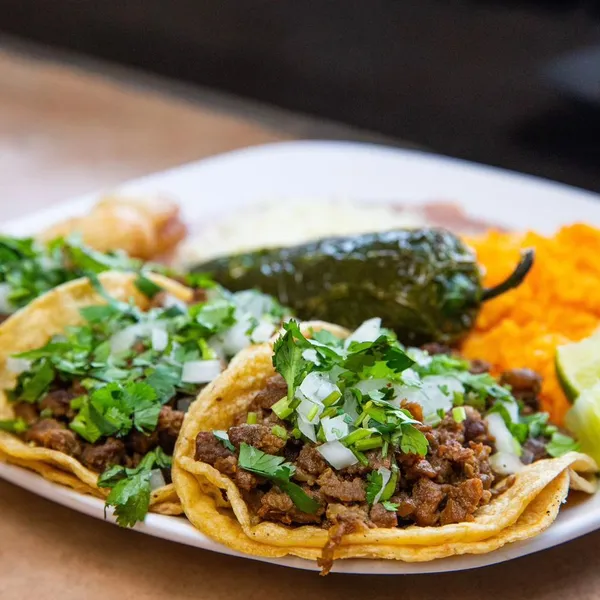 Carne Asada Tacos Elmwood Taco & Subs