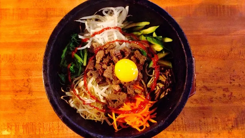 Dolsot Bibimbap Woo Chon Korea House Restaurant