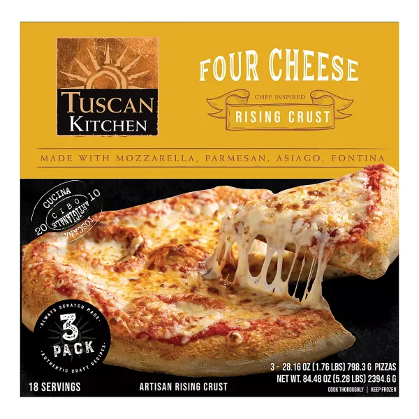 Four Cheese Pizza Tuscan Pizza Crust