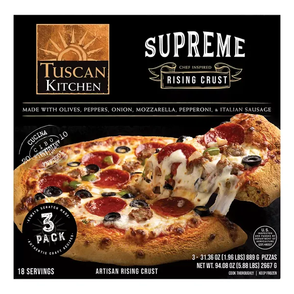 Tuscan Special Pizza Tuscan Pizza Crust