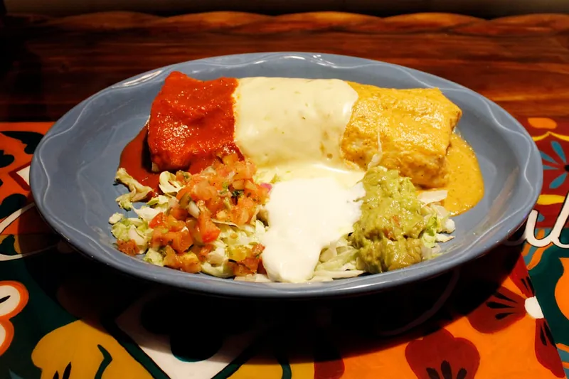 Enchiladas de Casa Casa Azul