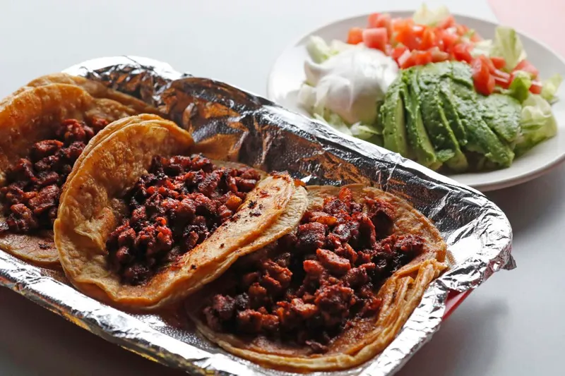 Tacos de Carne Asada Taqueria Ranchos La Delicias