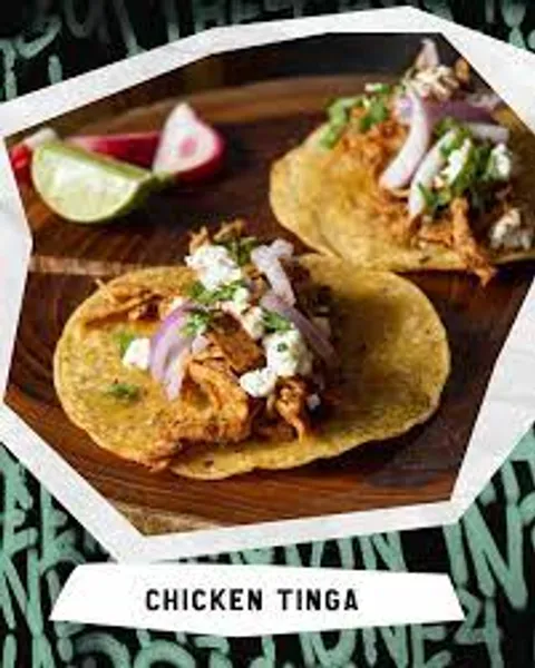 Chicken Tinga Tacos Hombre y Lobo | Tacos + Tequila