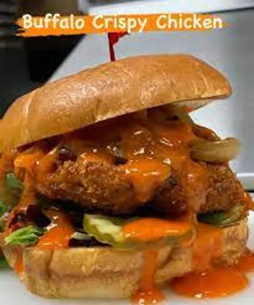 Buffalo Crispy Chicken Burger BurgerIM Buffalo