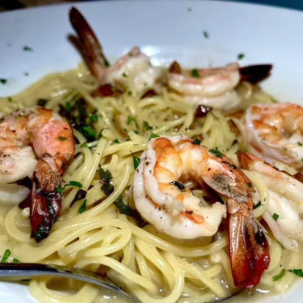 Shrimp Scampi La Bella Sicilia