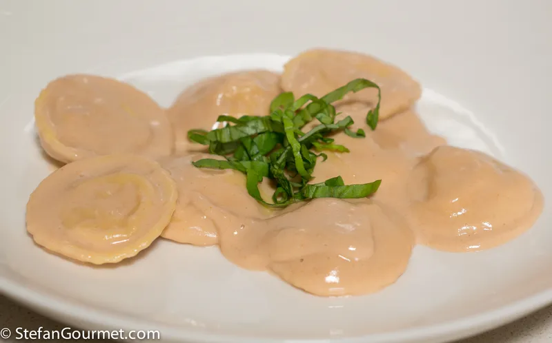 Lobster Ravioli E Cafe at the Glenny