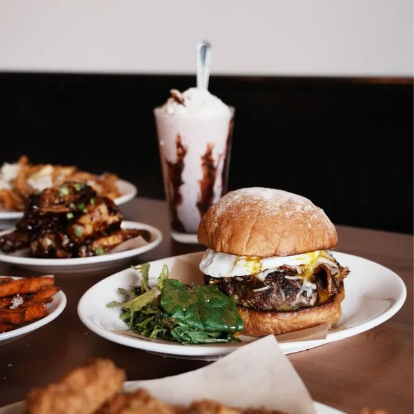 Portobello Mushroom Burger Jacks Corner Cafe