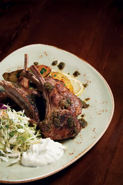 Grilled Lamb Chops Venus Greek & Mediterránean