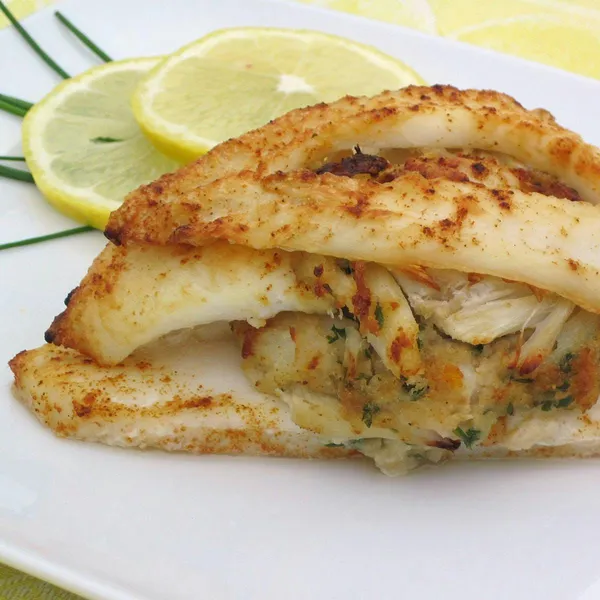 Crab Stuffed Flounder King Crab