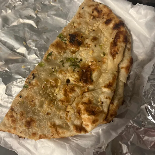 Garlic Naan Buffalo Tikka House