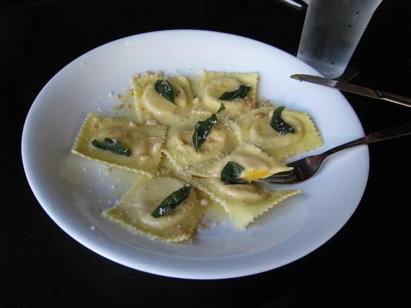 Butternut Squash Ravioli @ Eleven Wings & Cuisines