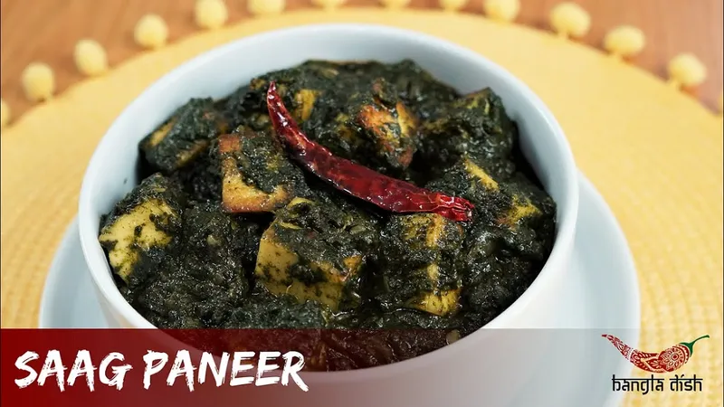 Saag Paneer Bengali Restura