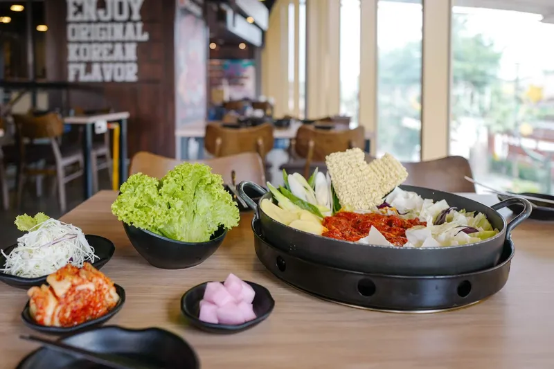 Dak Galbi Asado Korean BBQ