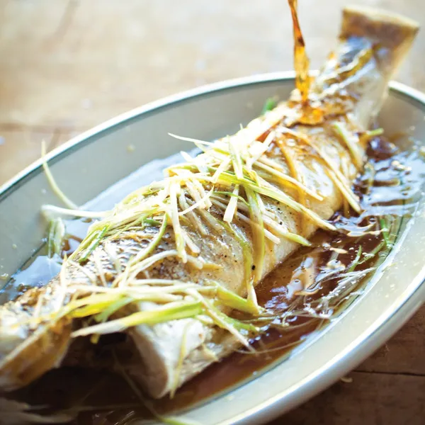 Steamed Whole Fish Fillet with Ginger and Scallion Yedon