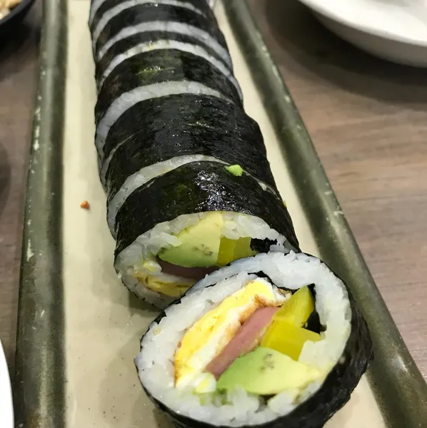 Vegetable Kimbap Rolly Kimbab