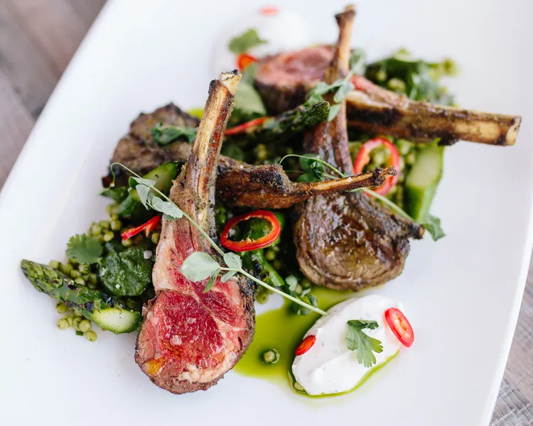 Rack of Lamb Saint George Bistro